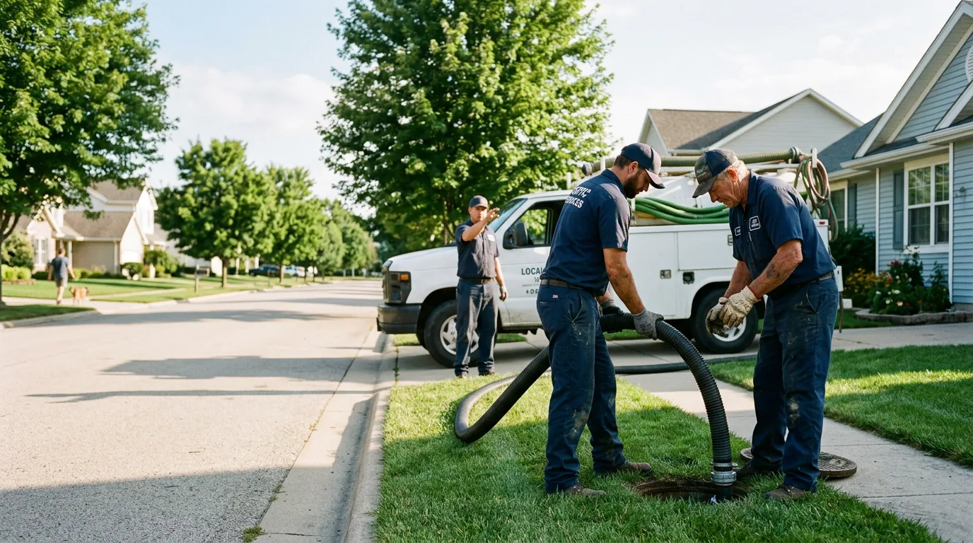 Emergency Septic Service in Green Camp, OH